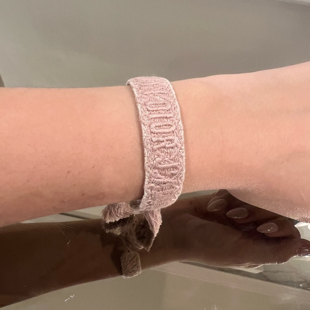 Christian Dior friendship bracelet